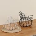 thumbnail image 1 of Metal Chicken Eggs Basket Chicken Shaped Eggs Basket Living Room Decoration Storage Fruit Eggs Basket For Kitchen, 1 of 9