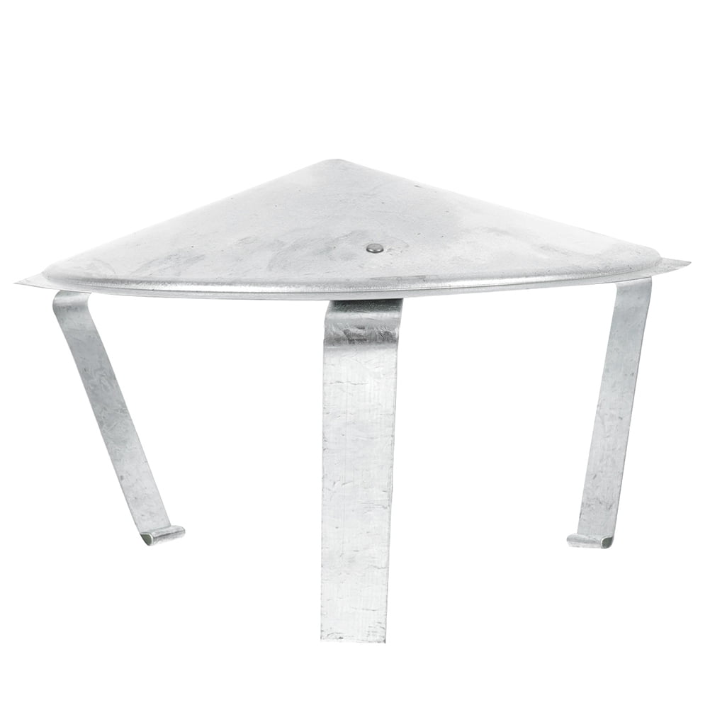 Metal Chimney Cover Wood Stove Pipe Cap Chimney Protective Cap Metal