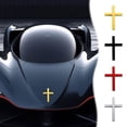 thumbnail image 1 of Metal Christ Car Emblem Badge | 3D Alloy Automotive Sticker | Scratch & Weather Resistant | High-Polish, Fade-Proof Rear Body Decoration | Religious Symbol | 2.5x1.8 Inch | 1 Pack, 1 of 4
