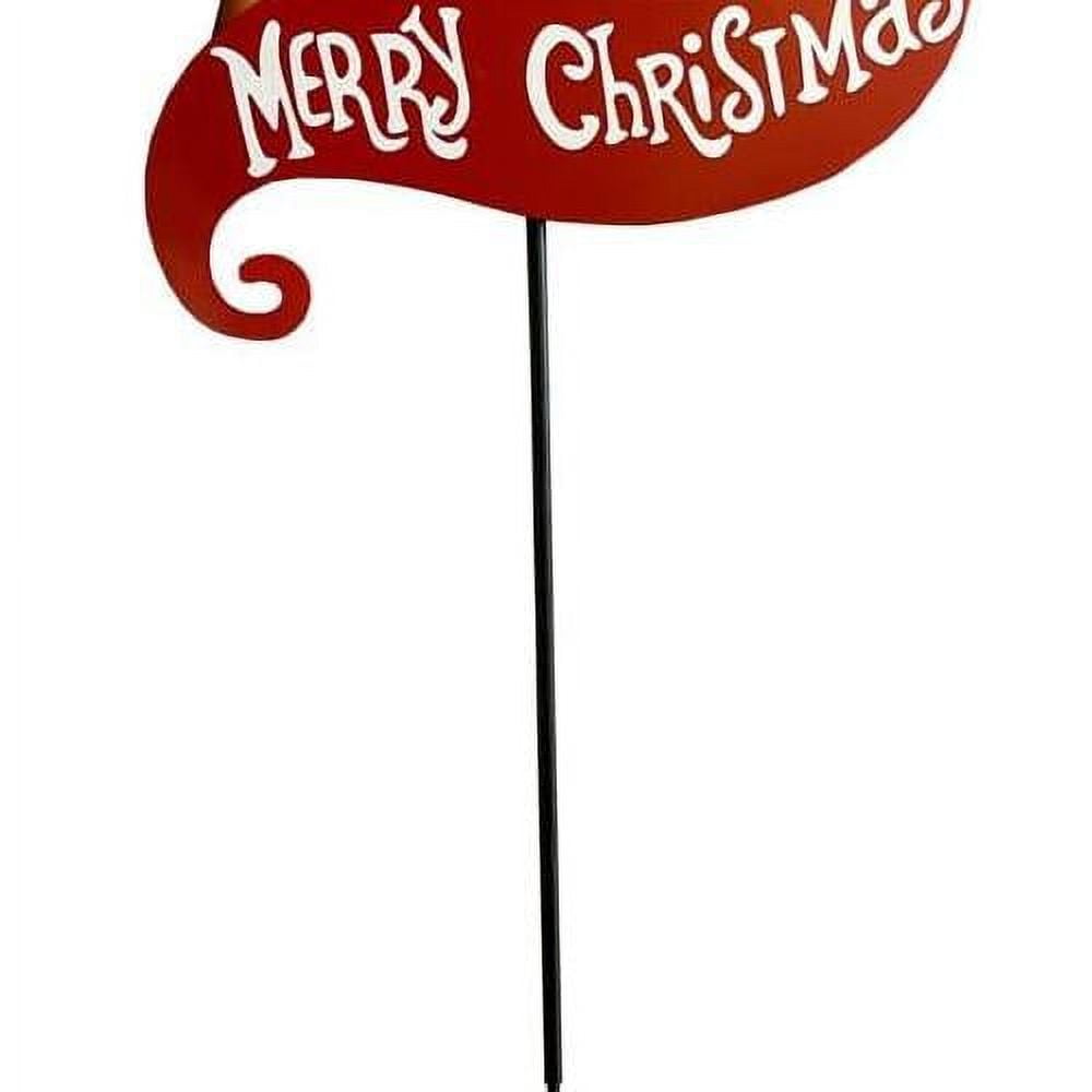 Metal Christmas Reindeer Garden Yard Stake Outdoor Yard Decor Xmas Stakes Lawn Patio Pathway