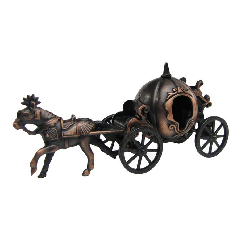 Miniature Metal Cinderella Horse and Carriage Toy Pencil Sharpener Miniature Metal Cinderella Horse and Carriage Toy Pencil Sharpener