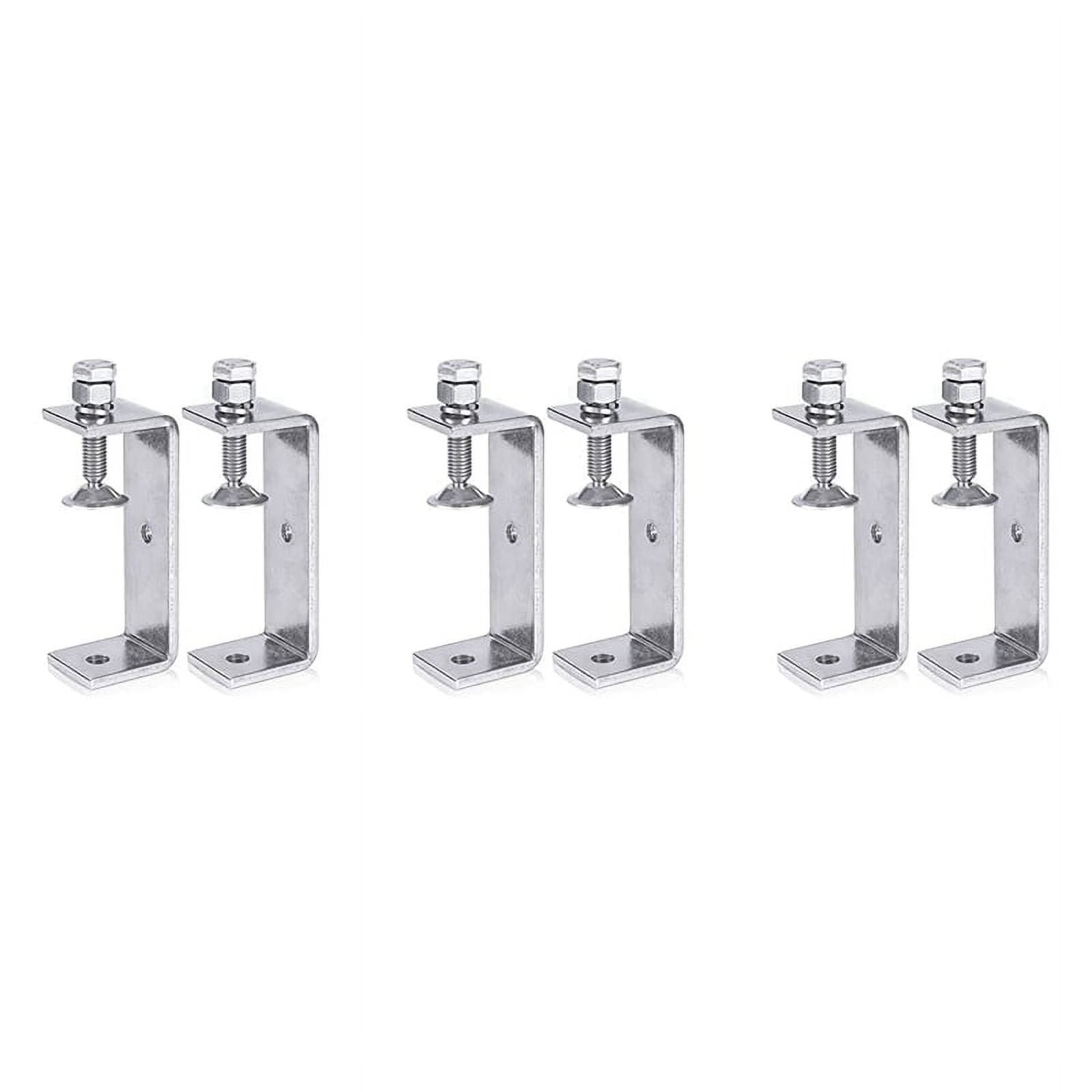 Metal Clamp Heavy Duty Clamp C Clamp Woodworking Clamp with Wide Jaw Openings (120MM), 6PCS