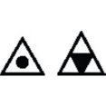 thumbnail image 1 of Metal Clay Design Block, Equilateral Triangle, #4, 1 of 1