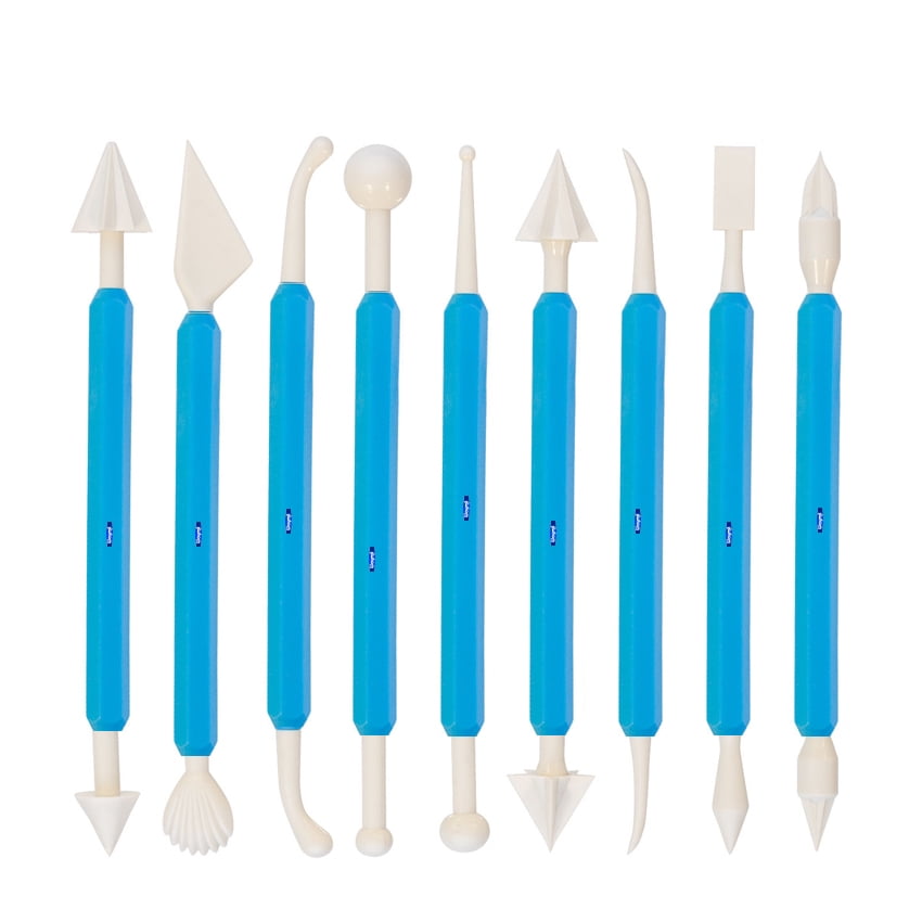 Metal Clay Pro-Design Shapers 9 Piece Set PMC, Art Clay Jewelry Tool New