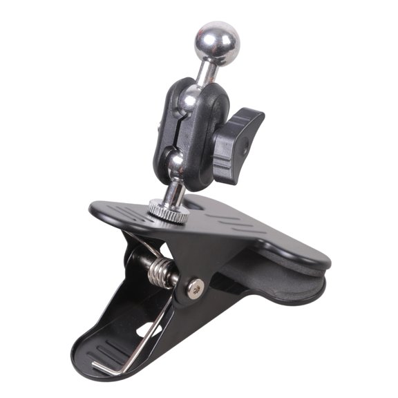 Metal Clip 5cm Grip 360 Degree Rotating Ball Joint For Car Desk Tablet Holders