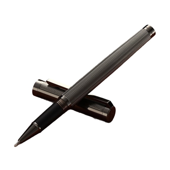 Metal Clip Ballpoint Pen Comfortable Grip Ideal For Office Meetings And Daily Note