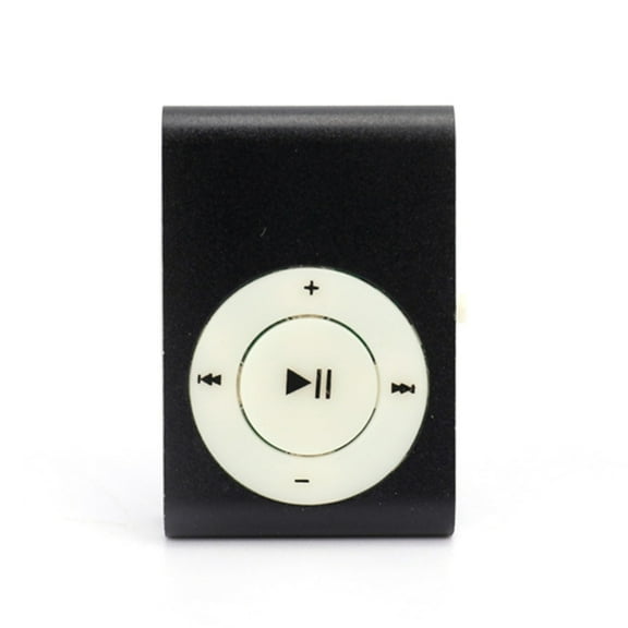Metal Clip Design MP3 Player with Card Expansion Good Output Continuous Playbacks for Travel Enthusiasts