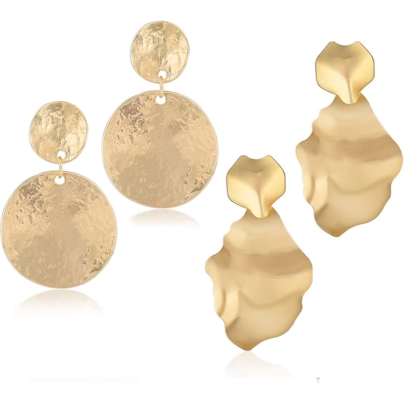 Metal Clip On Earrings For Women Non Pierced Dangle Drop Earrings Multiple Styles[Z5113]