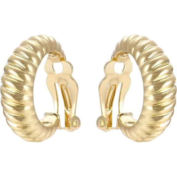 Metal Clip On Earrings For Women Non Pierced Dangle Drop Earrings Multiple Styles[Z5116]