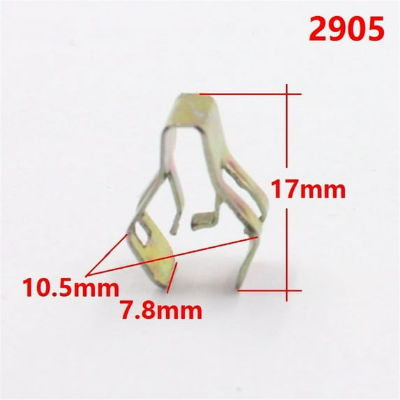 Metal Clips Retainer Instrument panel Auto Fasteners Car Dashboard Metal U cord