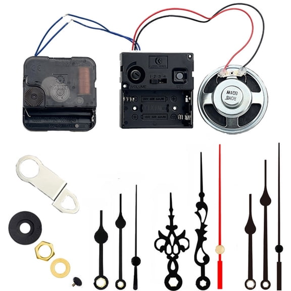 Metal Clock Mechanism Set Battery Powered 12888 Clock Movement Parts for Wall Clocks Artisanal Clock Maker
