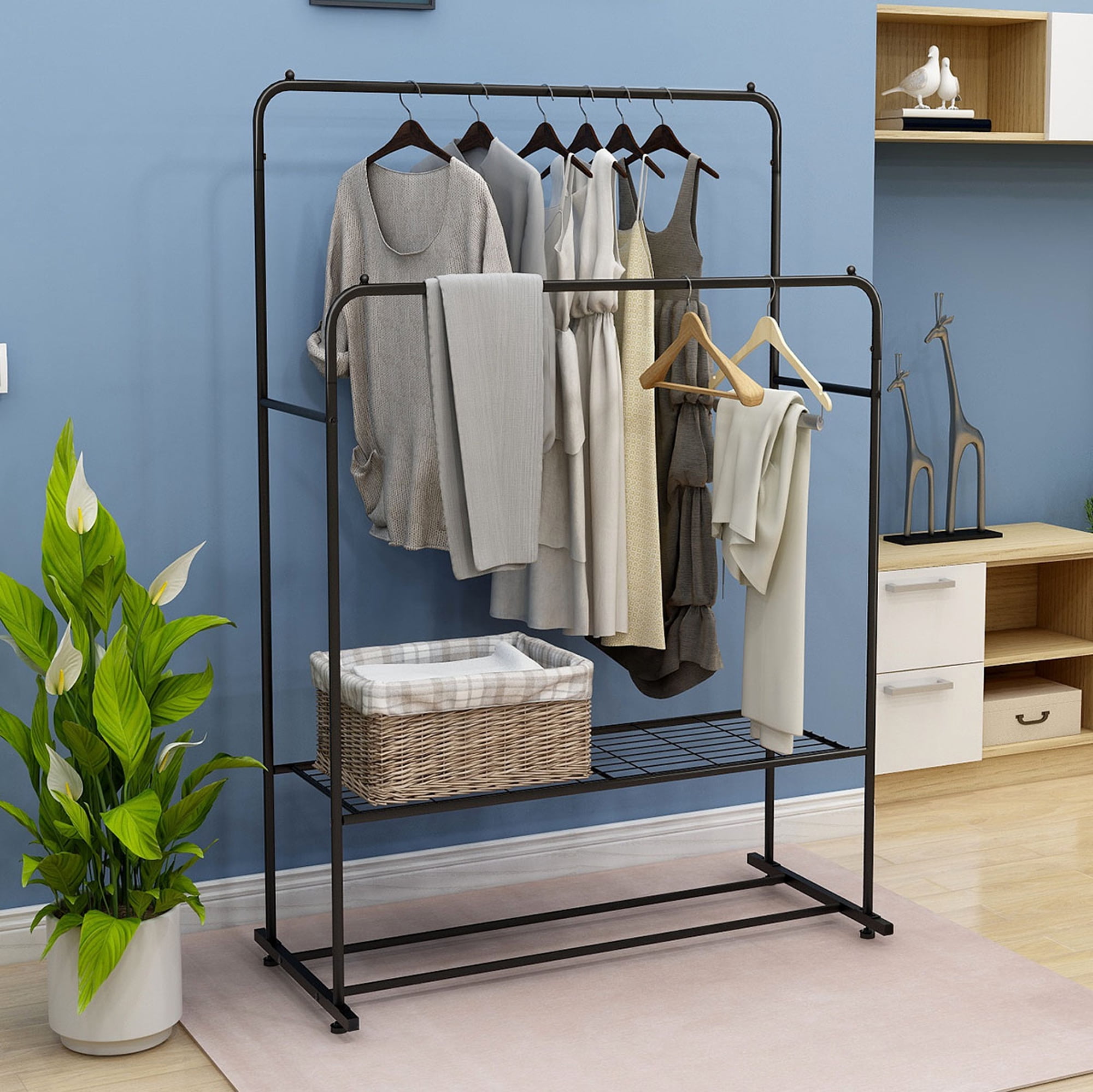 Metal-Clothing-Rack-Heavy-Duty