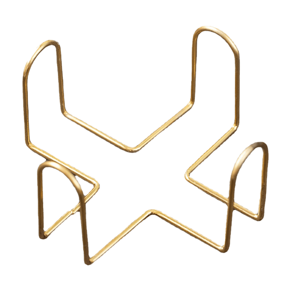 Metal Coaster Holder,Iron Drink Coaster Holder for Square or Round Coaster Sets,Hold Up to 7 Pieces Coasters