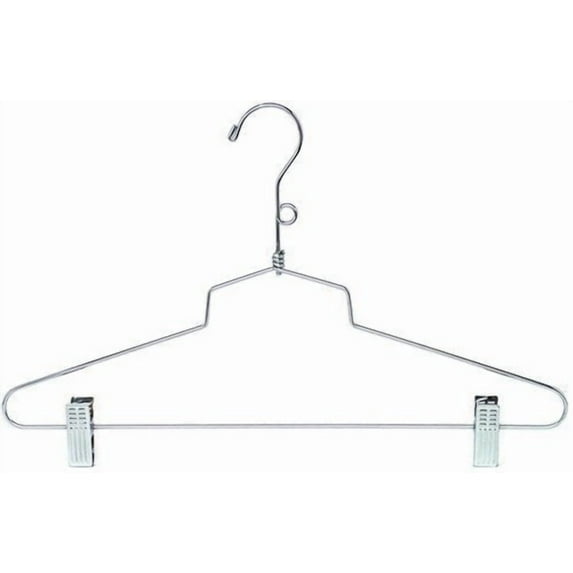 Metal Combination Hanger w/Clips - 16"