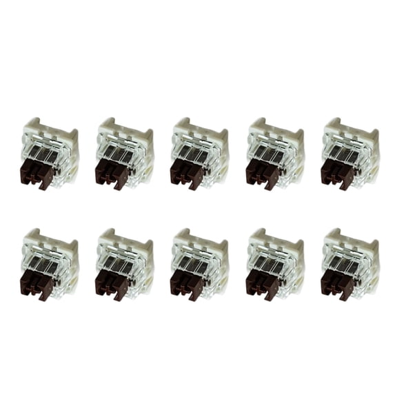 Metal Composite Linears Switches For Mechanical Keyboards With Hot Swap Function Black Red Brown Blue Option