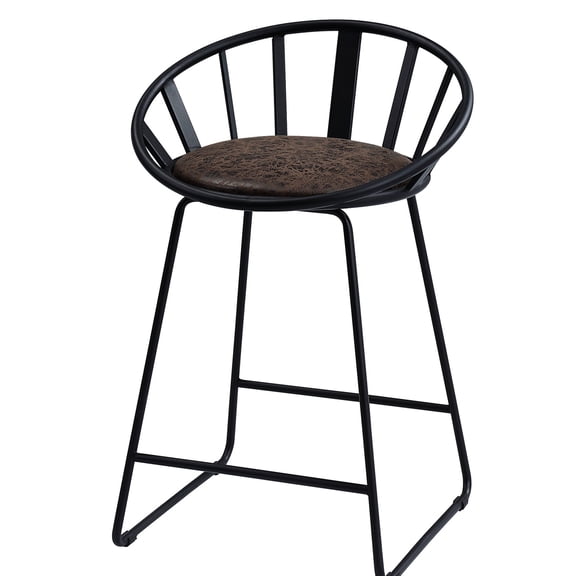 Metal Composite Wood Side Chairs | With Padded Seats for Dining | Get Ergonomic Support