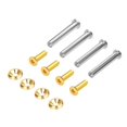 thumbnail image 1 of Metal Computer Case Fan Screws Anti Rust Vibration Resistant for Secure Cooling System Mounting, 1 of 11
