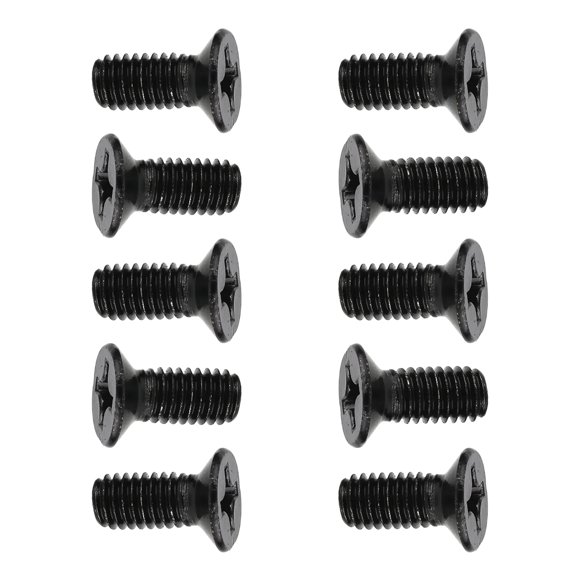 Metal Computer Drive Screws 10 Pack For Easy Mounting In Laptops PCs