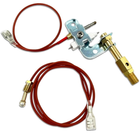 Metal Construction Pilots Assembly F273401 73404 for Heaters Rapid Temperature Rise Easy Installation Replacement Part