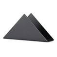 thumbnail image 1 of Triangular Paper Towel Rack Napkin Holder Tissue Storage Stand Stainless Steel Metal, 1 of 6