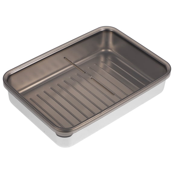 Metal Container with Lid Containers for Kitchen Food Container Cold Cuts Fridge Keeper Picnic Storage Supply