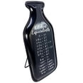 thumbnail image 1 of Metal Conversion Chart Sign - Easel Stand or Wall Hanging, Metal Milk Bottle Design 12" (Black), 1 of 5