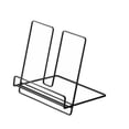 thumbnail image 1 of Metal Cookbook Stand Heavy Duty Kitchen Counter Stand Holder for Recipe Books Tablet iPad Magazine Plate Display 7.9 Inch, 1 of 5