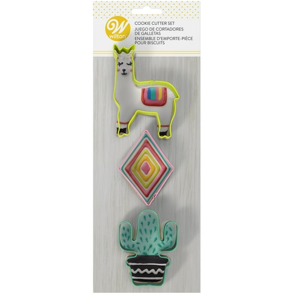 Metal Cookie Cutter Set 3/Pkg-Cactus Party