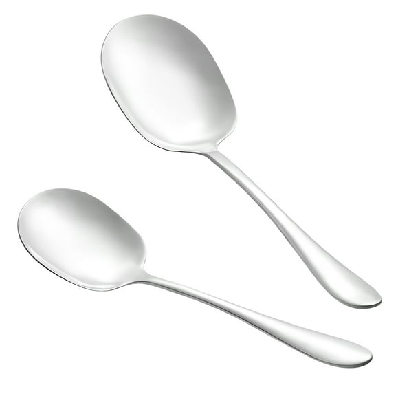 Metal Cooking Spoon Buffet Serving Spoons Giant Pasta Big Ladle Tablespoons Utensils