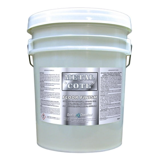 Metal Cote Floor Finish - 5 gallon pail