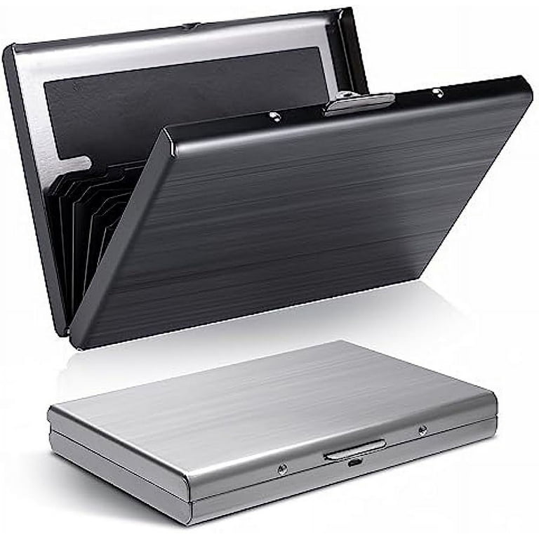 Steel card case outlet