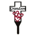 thumbnail image 1 of Metal Cross Garden Stake Graves Cemetery Decorations, Cemetery Memorial Cross Stake for Dad, Metal Cross Yard Stake Grave Markers, Memorial Signse, 1 of 13