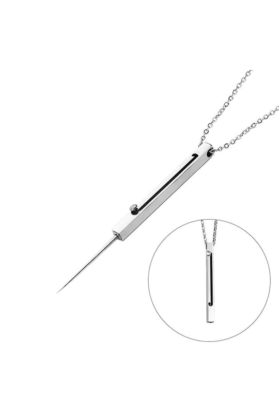 Metal Cross Necklace Men Jewelry Pendant Edc Gadgets For Male Female Gifts Multi Tools