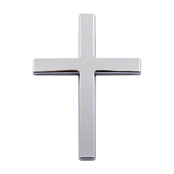 Metal Crosses Decal 3D Crosses Badge for Vehicle Truck Sticker Decal Exterior Decoration Emblems Badges Sticker