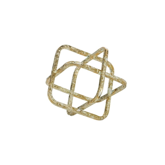 Metal Cube Sculpture Small