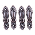 thumbnail image 1 of Metal Curtain Tassel Tie Back Tieback Mini Wall Hooks 6PCS Red Bronze, 1 of 8