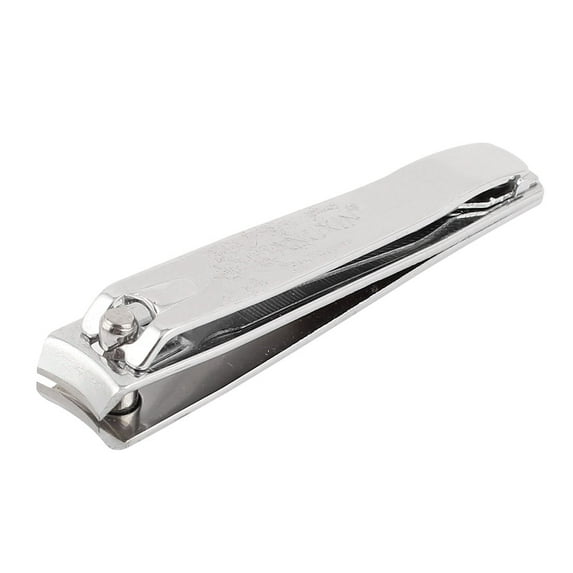 Metal Curved Edge Fingernail Toenail Cutter Built in Filer Clippers Trimmer Pedicure Tool