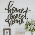thumbnail image 1 of Metal Cut-out- Home Sweet Home Decorative Wall Sign-3D Word Art Accent Decor-Perfect for Modern Rustic or Vintage Farmhouse Style by Lavish Home, 1 of 8