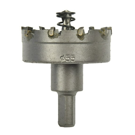 Metal Cutter Carbide Tip Stainless Steel TCT Drill Bit Holesaw Bits Set 15-55mm