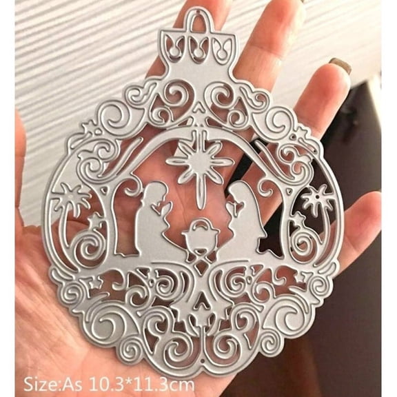 Metal Cutting Die 3D Easter Prayer Cutting Dies for DIY Scrapbooking Photo Decor