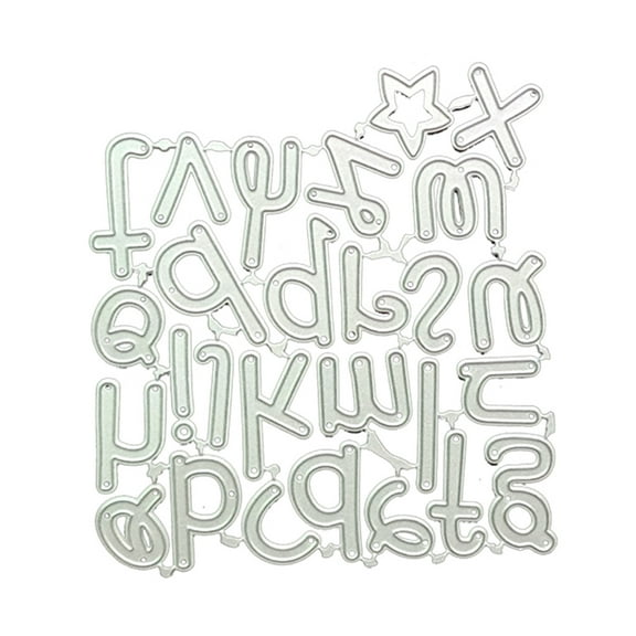 Die Cutting Template Letters Combining Embossing Puzzle High Quality Carbon Steel Mold DIY Decorative Stencils