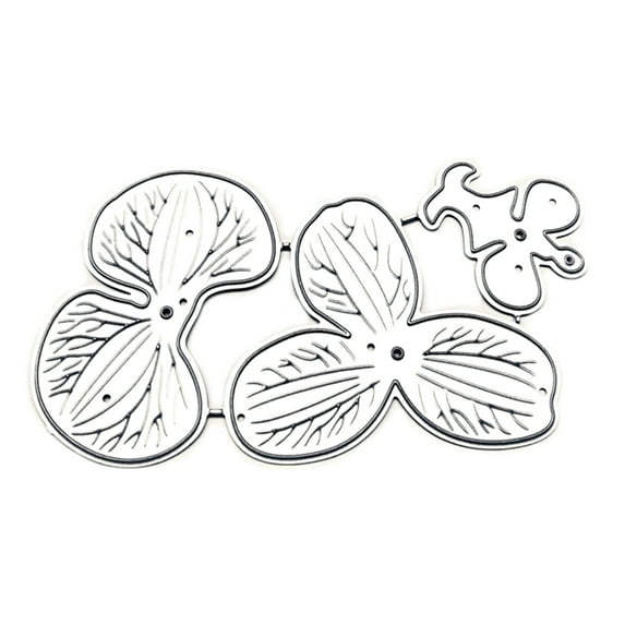 Metal Cutting Dies Floral Embossing Die Cuts Template for Scrapbooking Gift Card Making Furniture Wall Decoration
