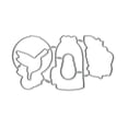 thumbnail image 1 of Flower Bird Clear Stamps and Cutting Dies for Card Making Photo Album Decorations Die Cuts Seal Scrapbooking Decor, 1 of 10