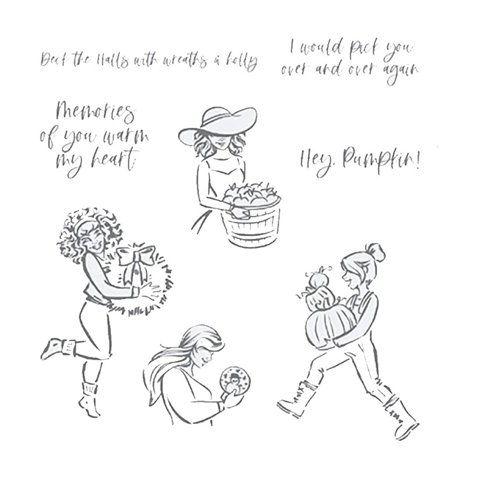 Metal Cutting Stencil Vintage Silicone Stamp & Metal Die. Classic Look