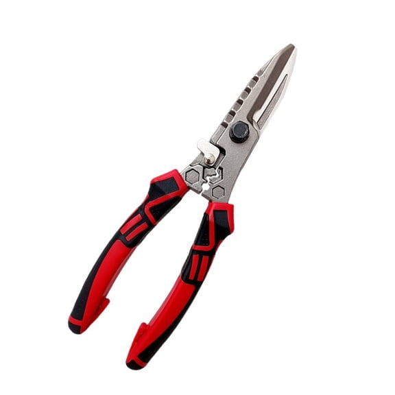 Metal Cutting Tool Industrial Steel Snips For Iron Sheet Processing Wire Trimming Crimping NonSlip Handle