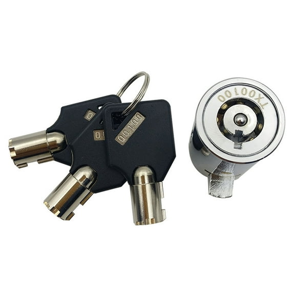 Metal Cylinder Lock Anti-Theft Security Lock Lockable Accessories Cylinders Car Rack Systems Components Replacement