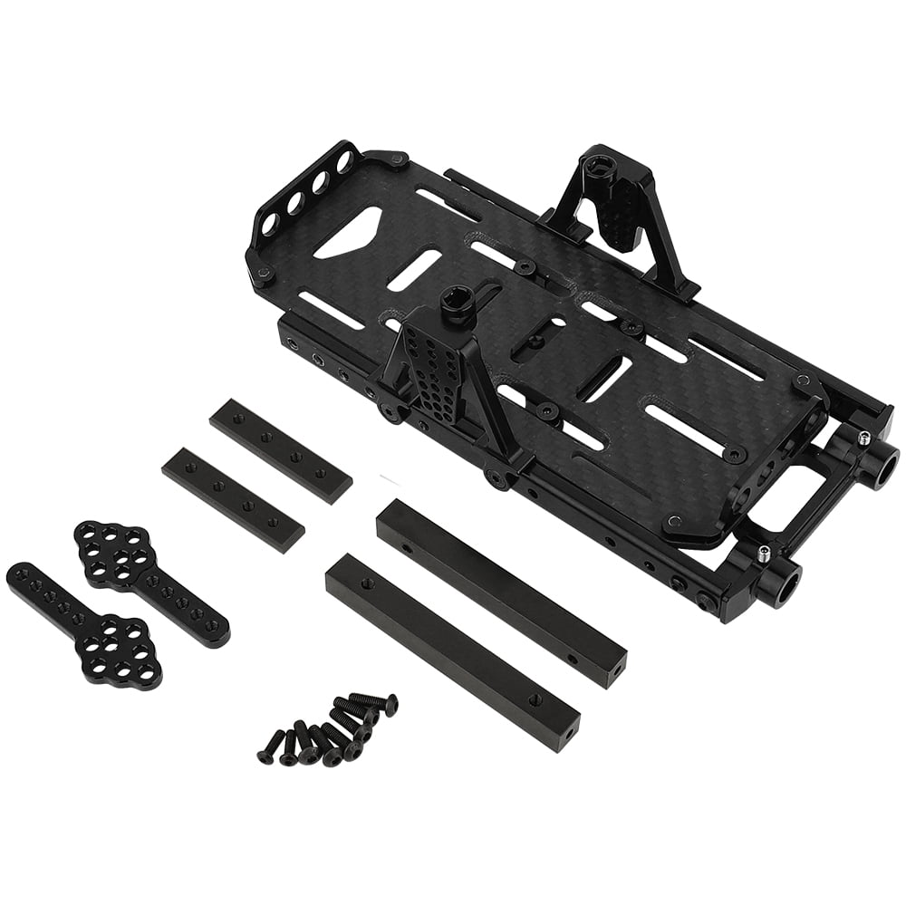 Metal DIY Chassis Frame Kit Extended Rails Shock Towers 4x4 Upgrade to ...
