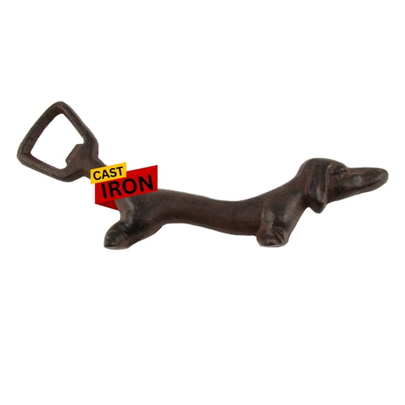 Metal Dachshund Weiner Wiener Dog Beer Bottle Cap Opener Soda/Pop Top Bar Tool