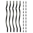 Metal Deck Balusters 26 Pack 32.25" Deck Spindles, Iron Deck Railing — free download