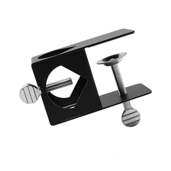 Metal Deck Clamp For Securing Torches Or Flags On Patio Railings Poles Holder